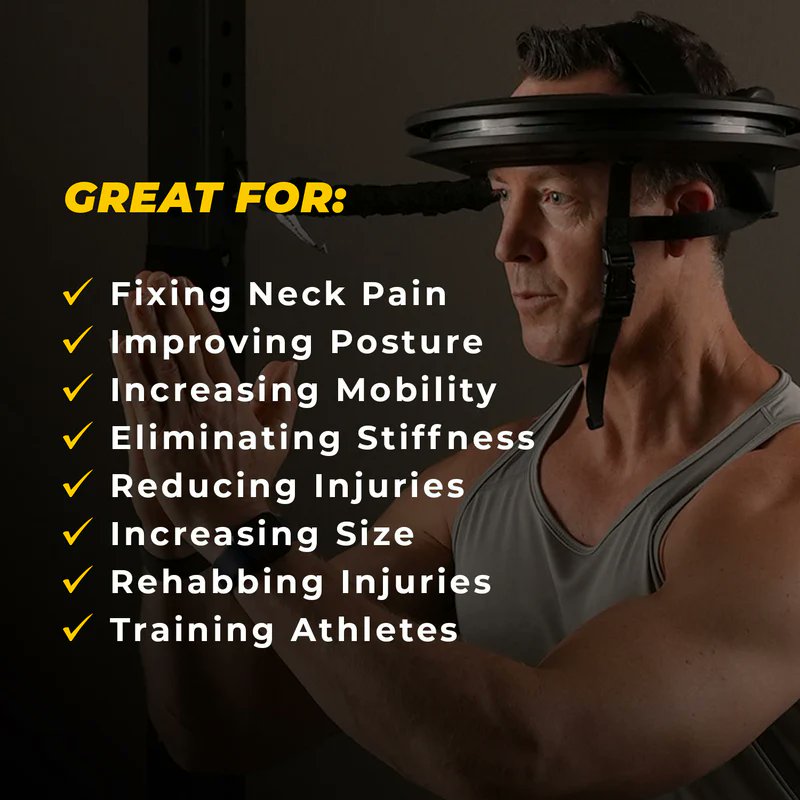 The Iron Neck is the one-stop shop for your neck needs To learn more: iron-neck.co.uk #ironneck #necktraining