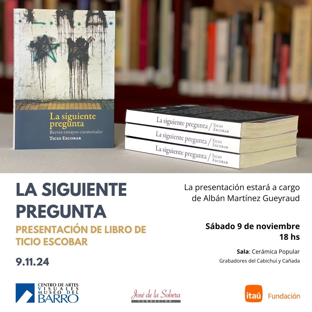 #LaMañanaNacional #EnEstudios Nos visita 🗣️ Ticio Escobar, profesor, crítico de arte, escritor y promotor cultural 
⏹️Mañana presentará su libro "La siguiente pregunta" en el Museo del Barro a las 18:00 horas