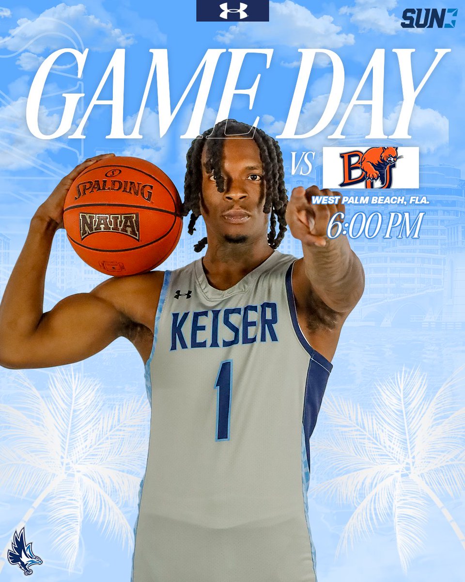𝐏𝐚𝐜𝐤 𝐭𝐡𝐞 𝐒𝐋𝐂!

🆚: No. 19 Baker
🕕: 6:00 PM
🏟: Student Life Center
📍 : West Palm Beach, Fla.
📊: bit.ly/3nXx64u
🎥: bit.ly/3T1CC55
🎟 : bit.ly/3Ua1h7k

#DefendTheBeach #24in24