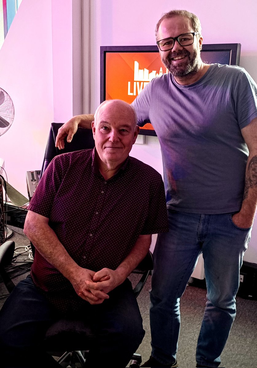 BGDigiCIC's tweet photo. Gene Dolders had a great time on @LiverpoolLiveRD today, talking about movies and his directorial feature film debut The Blade Cuts Deeper. 

https://t.co/1DBR4UwVcu 

#Liverpool #liveradio #merseyside https://t.co/Vix5gAvifA