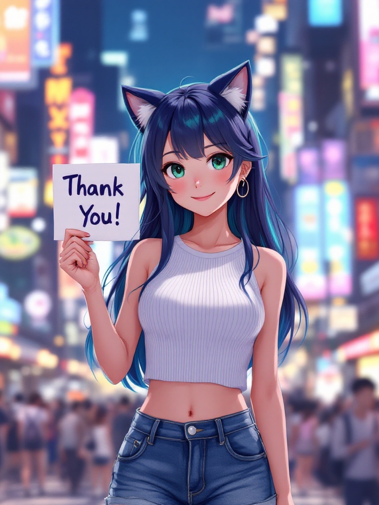 waifu_on_solana's tweet photo. Cool and collected, grateful beyond words: 150 of you chose to follow us. Your support pulses through us like the lively streets of Tokyo. Thank you for being here. #TokyoVibes #150Strong https://t.co/p5cX5QdOlI
