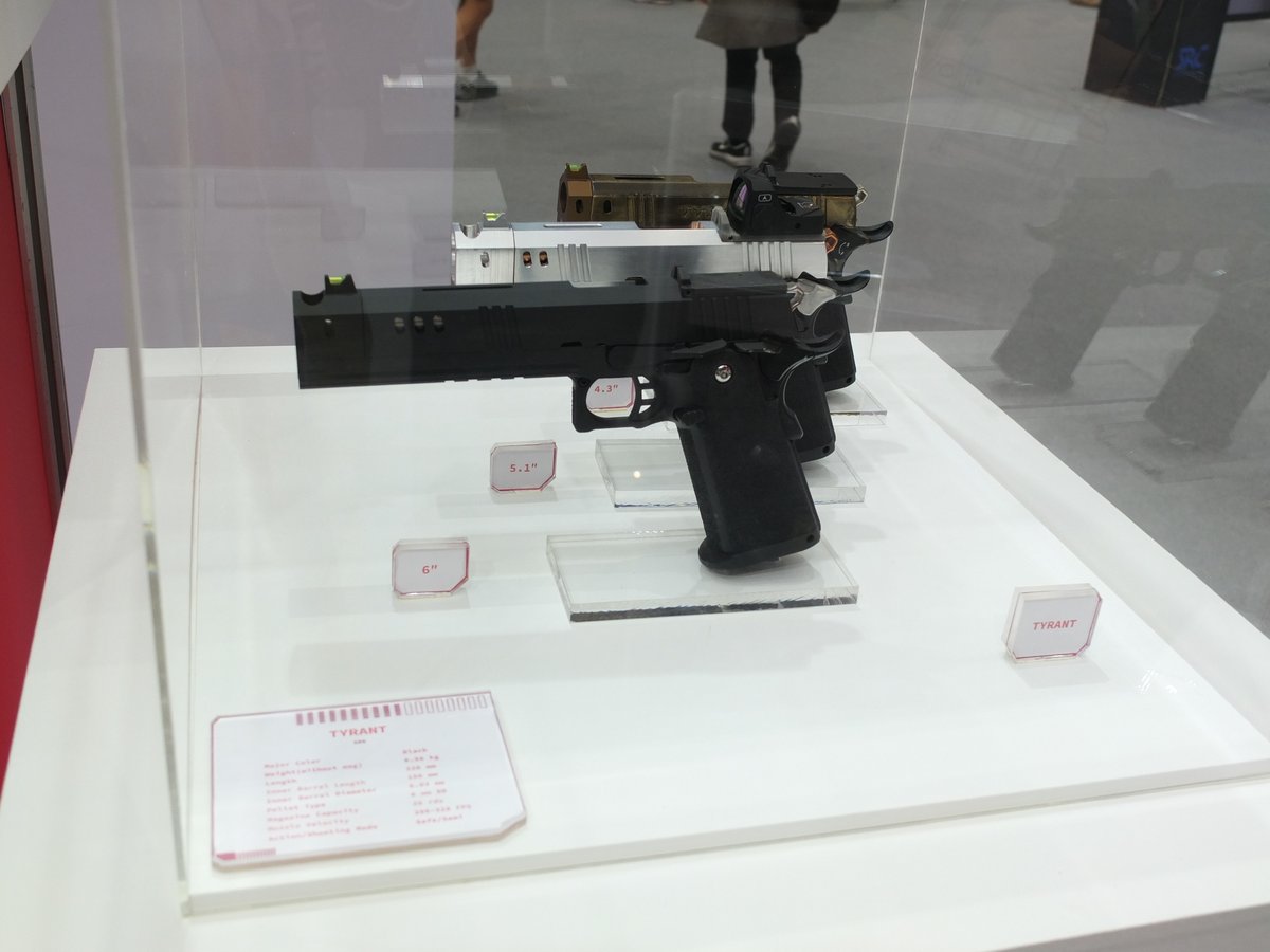GD6JP's tweet image. #MOA2024 #Modify #M4 #Parts #TYRANT #GBB #ガスブローバック #ハイキャパ #GBB #CO2 #ハンドガン