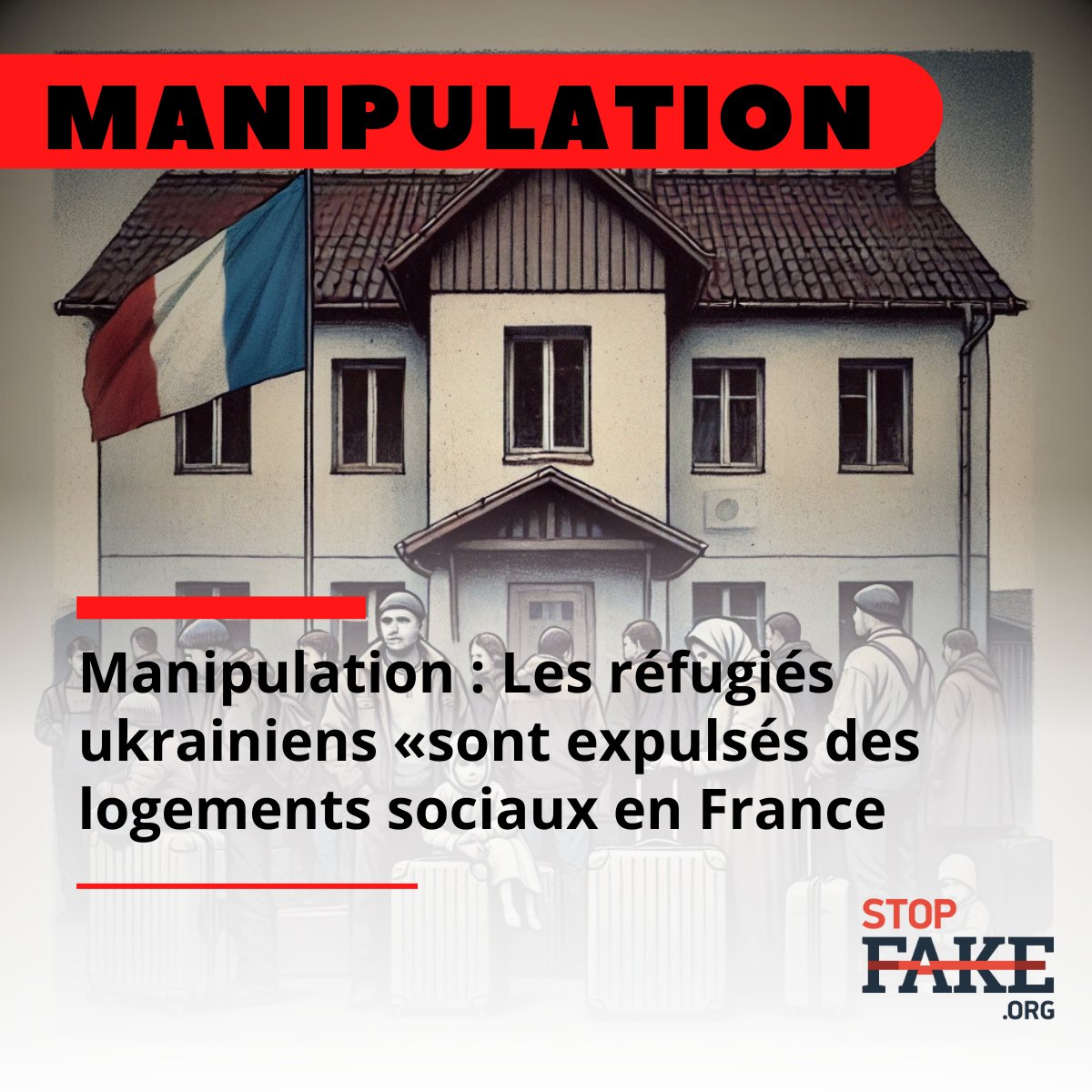 ✅ L'article, qui est apparue sur le site de Le Monde, ne concerne pas toute la France, mais uniquement la région Grand Est, à l'est du pays. Dans d'autres régions de France, «la transition vers un autre logement s'est déroulée sans graves contradictions». fmm.io/123Z