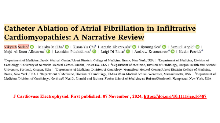 drraviele's tweet photo. 📌 Review
👉 Cath. ablation of AF in infiltrative cardiomyopathies
#afib #CardioTwitter #EPeeps #Review @LuigiDiBiaseMD @PrashSanders @Dominik_Linz @adribaran @TJaredBunch @JonPicciniSr @DrJasonAndrade @yolyabreuh @DhirajGuptaBHRS @drluissaenz @jacabreracardio @SeguraCardio https://t.co/F21HkhtXbq