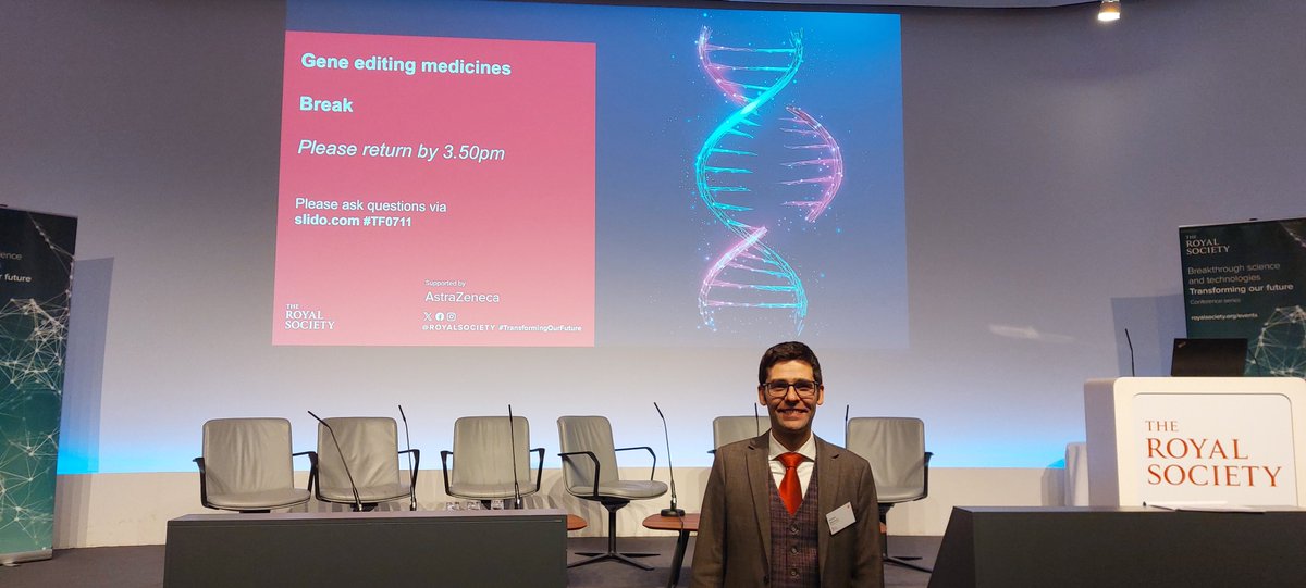 I’m leaving London after 2 days of discussion on the future of gene editing medicine. I was honored to share the experience of @Telethonitalia  as not for profit developer and now distributor of gene therapy products. Thanks <a href="/royalsociety/">The Royal Society</a> for organizing this wonderful conference