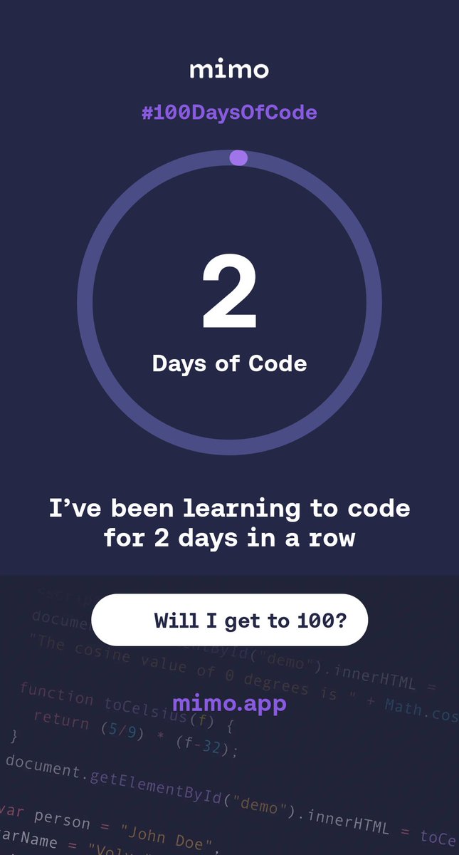 DavidNweze5's tweet image. #mycodingjourney
#100DaysOfCode 
#developers