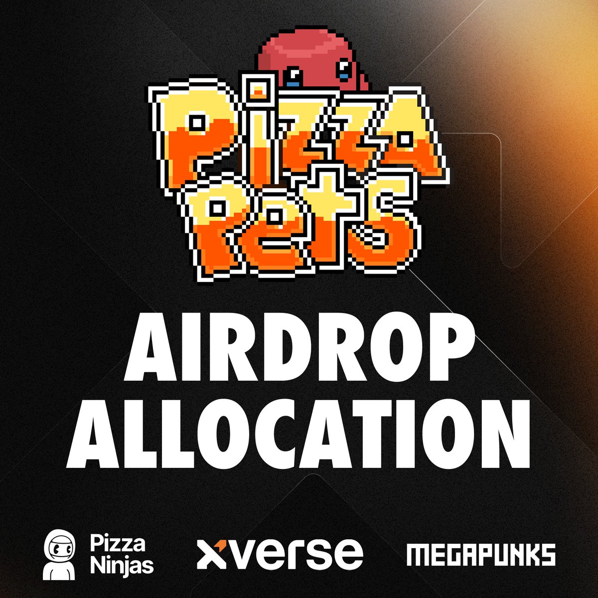 The First On-Chain Tamagotchi-Style Game on Bitcoin🥚

<a href="/Pizza_Ninjas/">Pizza Ninjas</a> &amp; <a href="/MegaPunks_BTC/">MegaPunks</a> are airdropping 2,000 <a href="/Pizza_Pets/">Pizza Pets Game</a> to Xverse users!

For a chance to win:

1️⃣Go to wallet.xverse.app/xclusive
2️⃣Connect your <a href="/XverseApp/">Xverse - Bitcoin Wallet for everyone</a> Wallet
3️⃣Register before November 11th, 2024 1400 UTC, and
