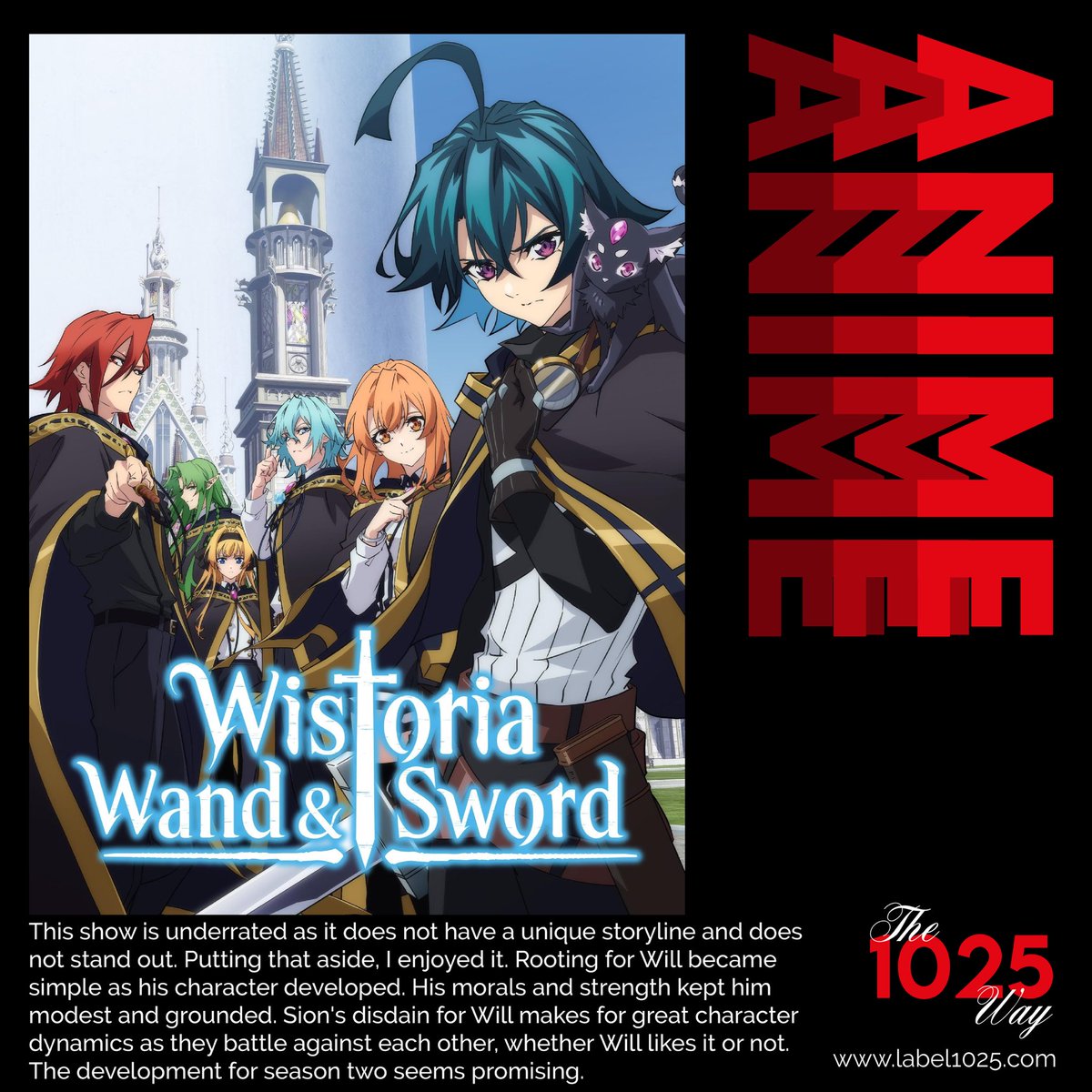Label1025's tweet photo. https://t.co/HMvnMHEU8j
—————————————————
#Label1025 #Wistoria #WandAndSword #WillSerfort #ElfariaAlbisSerfort #RostiNauman #KiKi #academy #action #adventure #alchemy #anime #drama #fantasy #immortality #magic #scifi #series #tv #Actas #BandaiNamcoPictures #Crunchyroll https://t.co/9YJQvLwUNU