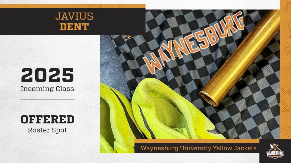 Javiusdent18 (@javiusdent18) on Twitter photo Blessed to receive my very first track offer from <a href="/WaynesburgTF_XC/">WU TF & XC</a> <a href="/Coach_Hardie_WU/">Chris Hardie</a> <a href="/ChrisLamon7/">Coach Chris Lamon</a> <a href="/CoachGTS/">Coach Griff</a> Blessed to receive my very first track offer from <a href="/WaynesburgTF_XC/">WU TF & XC</a> <a href="/Coach_Hardie_WU/">Chris Hardie</a> <a href="/ChrisLamon7/">Coach Chris Lamon</a> <a href="/CoachGTS/">Coach Griff</a>