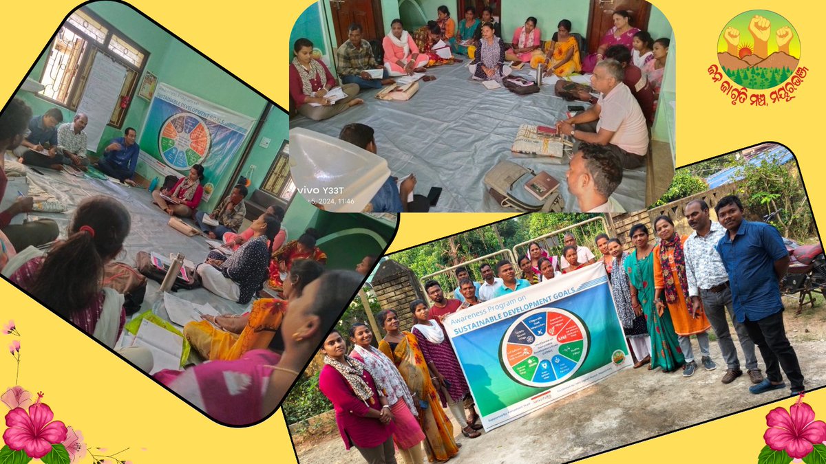 JjmMayurbhanj's tweet image. ଜନ ଜାଗୃତି ମଞ୍ଚ, ମୟୂରଭଞ୍ଜ ଲୋକ ସଂଗଠନ ତରଫରୁ L.S.D.G. ବିଷୟରେ ଆଲୋଚନା ହେଲା ଏବଂ ଏହା ପଞ୍ଚାୟତ ସ୍ତରରେ ବା ଗ୍ରାମାଞ୍ଚଳରେ କିପରି କାର୍ଯ୍ୟକାରୀ କରାଯାଇ ସଫଳ ହୋଇ ପାରିବ ତାହା ପୁଙ୍ଖାନୁ ପୁଙ୍ଖ ଆଲେଚନା କରାଯାଇଥିଲା।
#SDGs #communityawareness #BuildingCapacities #LSDG