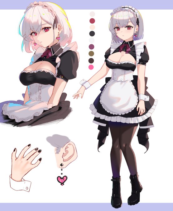 I made my own design sheet. 