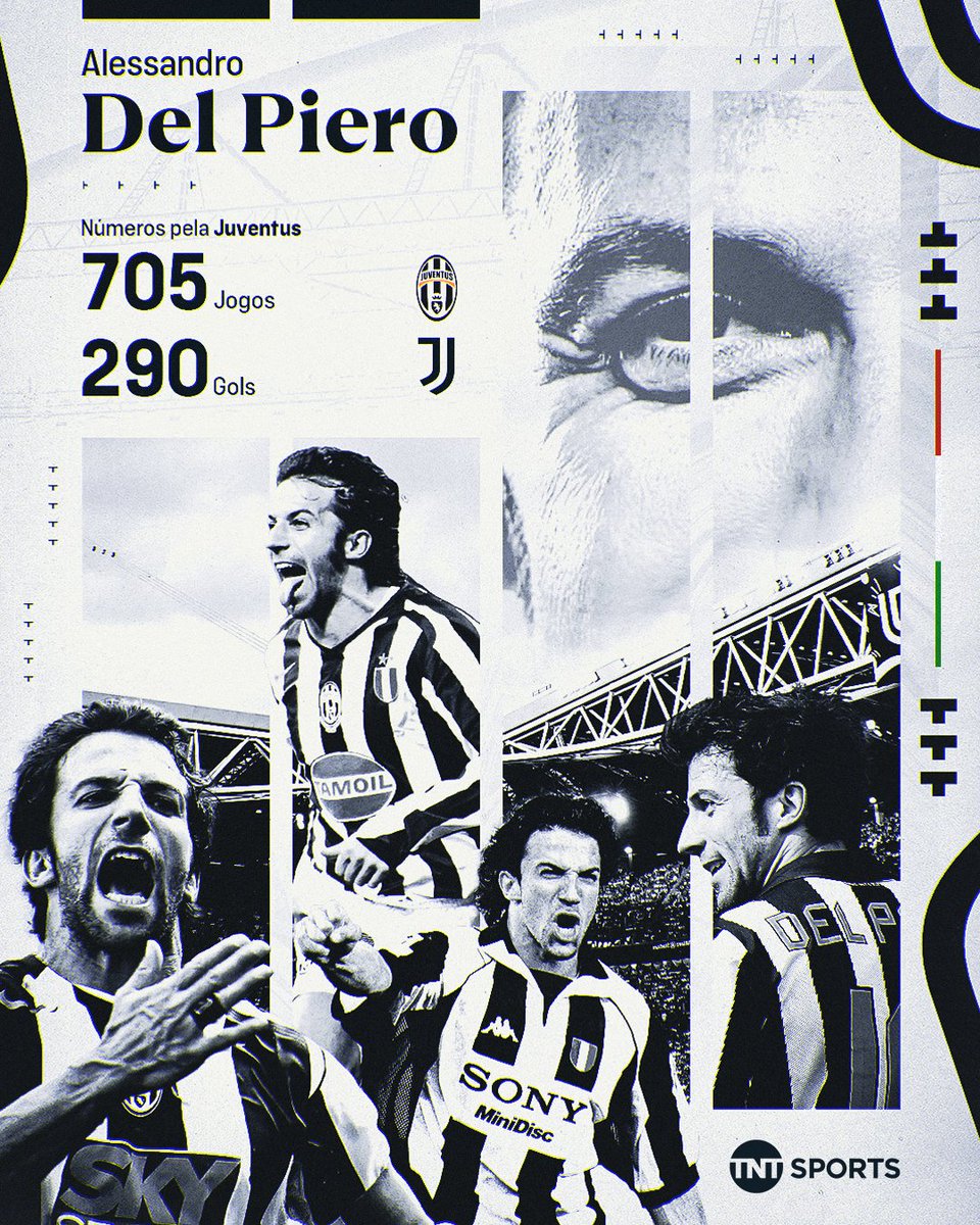 Um jogador que é sinônimo de Juventus. Del Piero faz aniversário