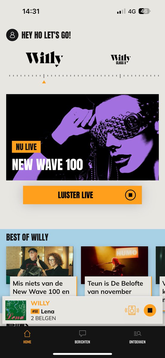 Smullen met <a href="/willy_radio/">Willy</a> vandaag. #auraldelights