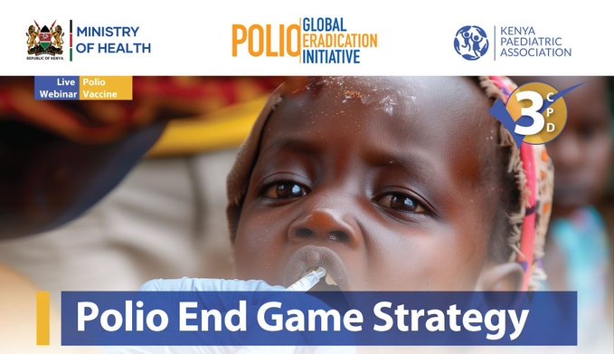 The 5-day vaccination campaign against Polio will focus on 9 high risk counties, Bungoma ,Trans-nzoia, West Pokot, Turkana, Kiambu, Busia, Machakos, Kajiado and Nairobi from 9th-13th November 2024. #EndPolioKE #VaccinesWork