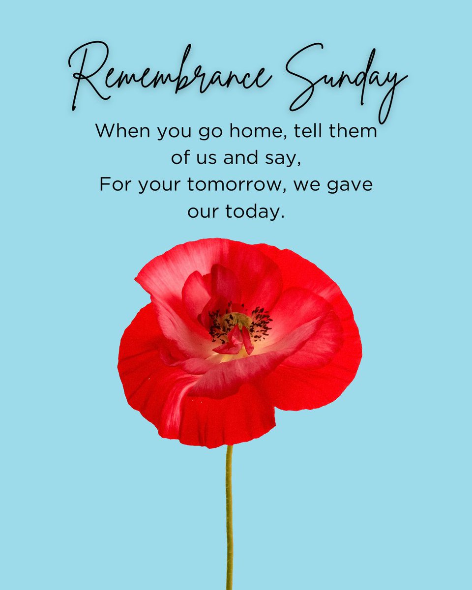 #RemembranceSunday #LestWeForget