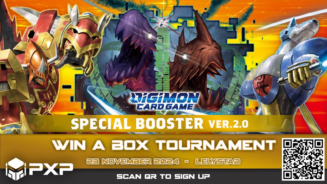 PXP is organising their first offline tournament! 🥳 
It's a win-a-box tournament for special booster ver. 2.0!
Check out the registration form for more information and to sign up!
Even if you won't participate, please let us know so we can improve!
Form: forms.gle/281AQ9CCZ7kmef…