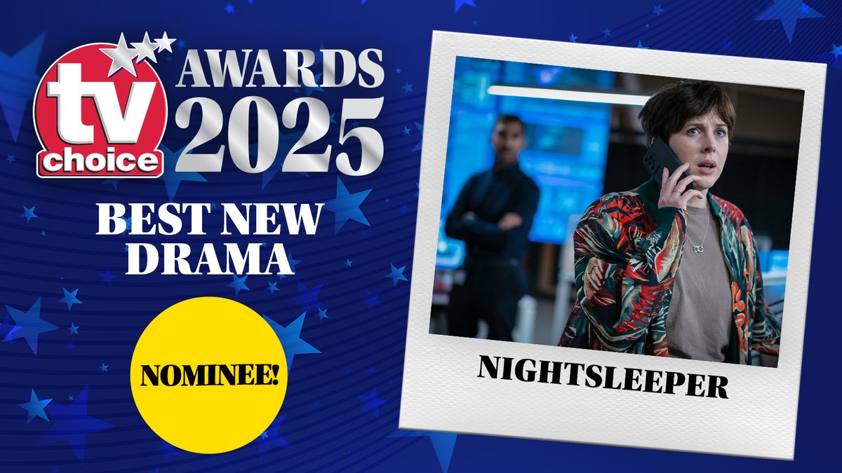 TVChoice's tweet photo. 🗳️ Is @BBCiPlayer 's Nightsleeper your choice for #BestNewDrama ? in the #TVChoiceAwards! Show your support for this brilliant series from @eustonfilms by voting in the #TVChoiceAwards here - https://t.co/CdyqllttCe 💖#TV #VoteNow https://t.co/U2dX5kOHu6