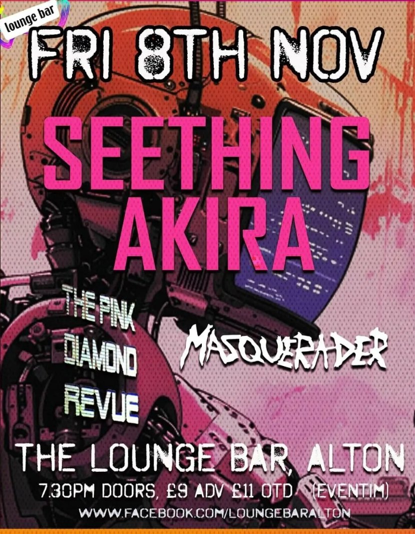 SEETHINGAKIRA's tweet photo. Tonight we're at @LoungeBarAlton !
It's a Friday, we're playing a show and we're as excited as toddlers on Tizer ☺️☺️☺️ https://t.co/ZJZTHPkgUN