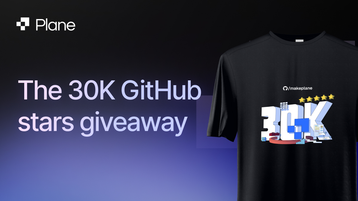 planepowers's tweet photo. 30K GitHub stars giveaway alert! 🔔

Our community, AKA you, has led us so far so early, and here's our little token of appreciation for it. We are giving away ten $200 gift cards + exclusive Plane swag.

To participate,
❤️ Like and retweet
🌟 Star our GitHub repository
👥 Tag three people who should check out Plane

Announcing winners on Nov 15, 2024, so go, go, go!