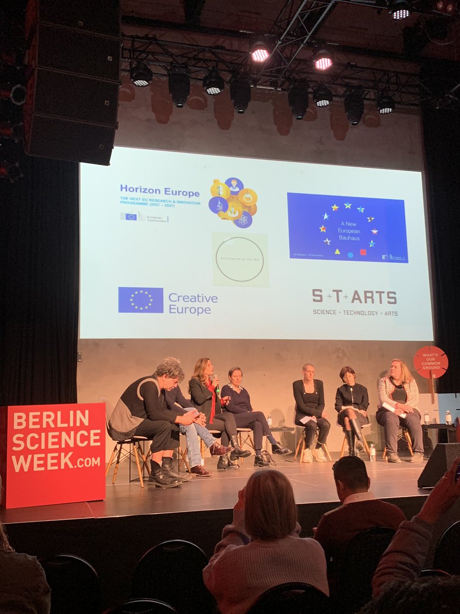 THE ART+SCIENCE SALON (@artplusscisalon) on Twitter photo A pleasure to attend the <a href="/BerlinSciWeek/">Berlin Science Week</a> Art + Science Conference today at <a href="/Holzmarkt25/">Holzmarkt 25</a> — fascinating panels and conversations thus far 💡 A pleasure to attend the <a href="/BerlinSciWeek/">Berlin Science Week</a> Art + Science Conference today at <a href="/Holzmarkt25/">Holzmarkt 25</a> — fascinating panels and conversations thus far 💡