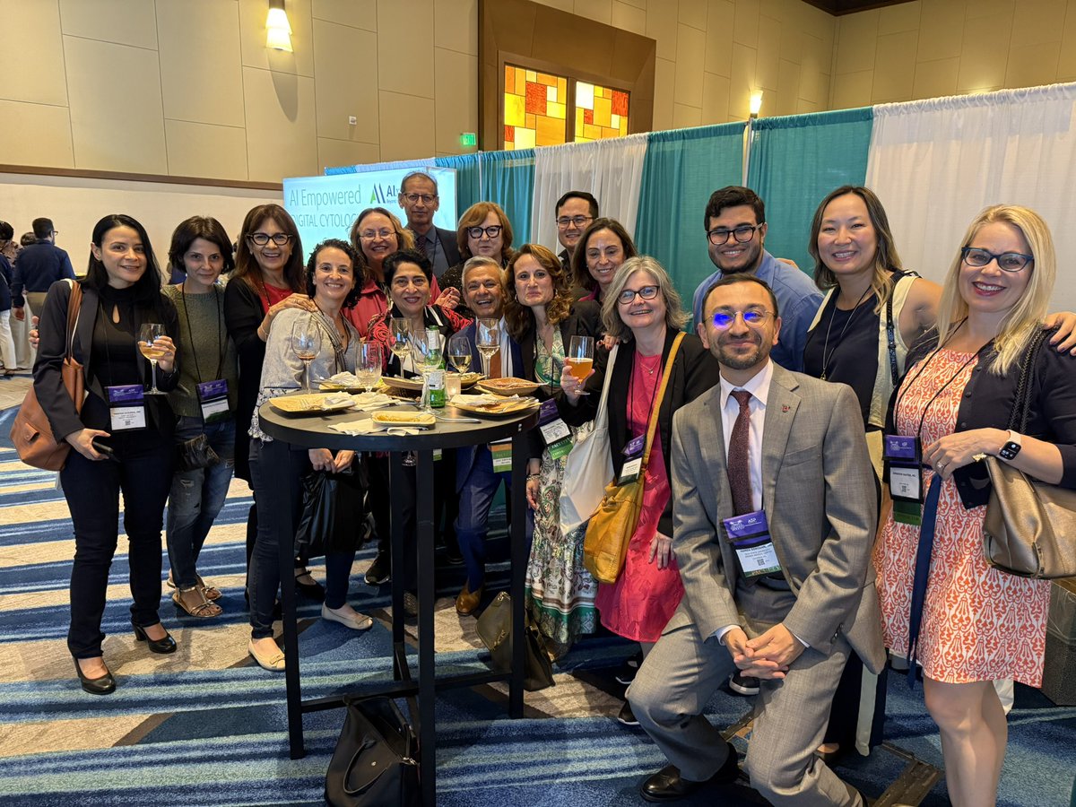 Sara_Jiang's tweet image. The best part of meetings-catching up with friends in our global #Cytopath community! #ASCyto24 @Cytopathology #Latergram