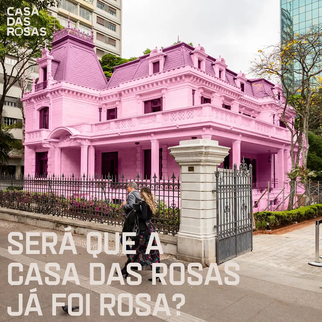 Casa das Rosas tweet media