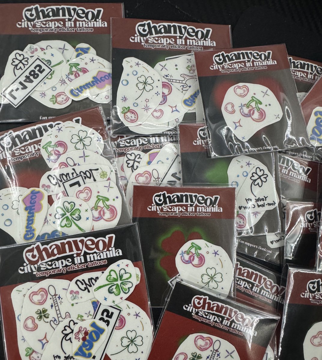chen beyond the door in manila + chanyeol temporary sticker tattoos ⟡˖
— by <a href="/fioniconi/">fiyona</a> ⭑.ᐟ

╰ for shipping only
╰ order form: forms.gle/WzMm2R2TZnruZR…

since i won’t be able to give freebies on dday—retweet this to win 1 set each (3 winners)

#CHEN #Beyond_the_DOOR_in_MANILA