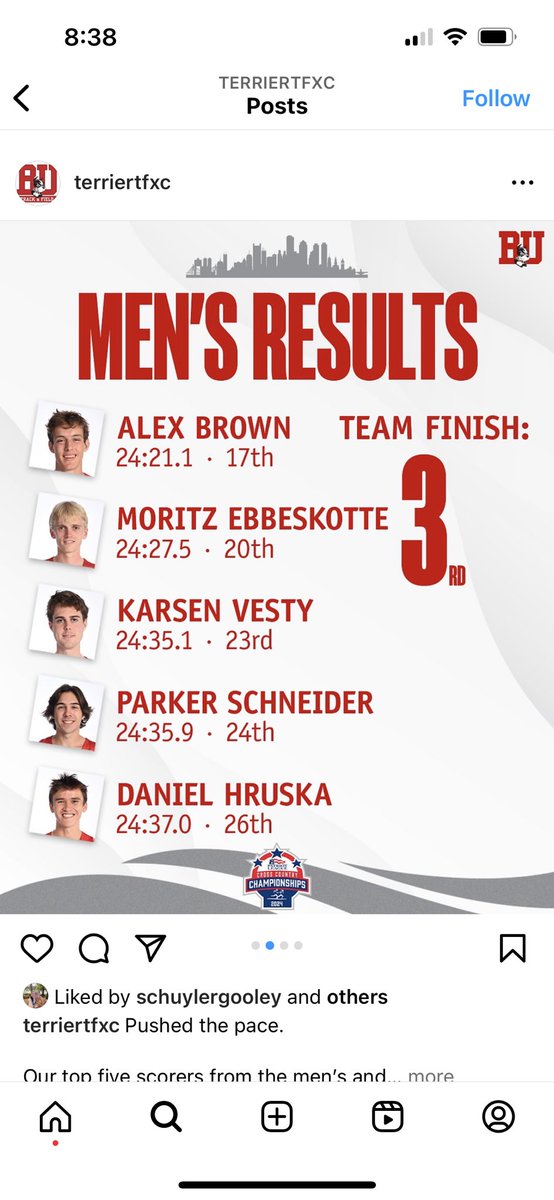 HopGirlsXC's tweet photo. Three of our alum led their college Xc teams at their conference meets last weekend. Schuyler won in a blazing 19:47 6k and led her team to the win. Congrats to Schuy, Cat, Alex and all our other alum who are still competing! https://t.co/pSqDga1pMM