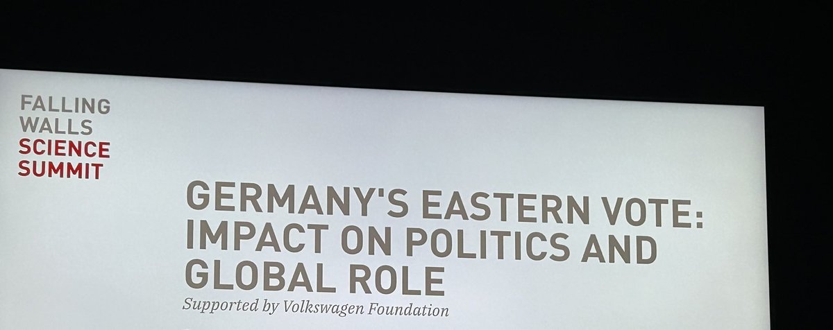 Sistainscience's tweet image. Day 2: joining the main science sessions-today “science and politics.” Excellent, thought provoking discussions on politics from a science perspective and from a science-society-politics interaction. @Falling_Walls