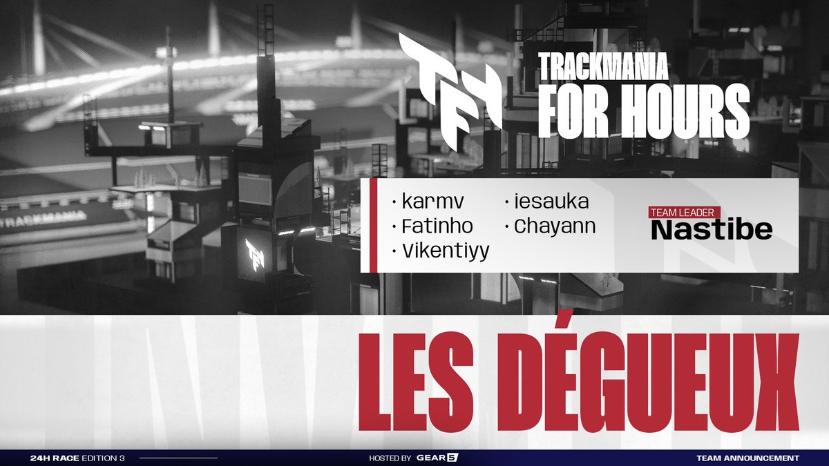 LesDegueux's tweet photo. ⏰ N'oubliez pas, la @TMForHours, c'est ce week-end ! Les Dégueux sont fin prêts pour 24h non-stop de course intense, de malbouffe, et de boissons énergisantes ! 🚗

💥 Pas de douches au programme, mais un max de régu ! #TFH3 #DEGS4CROUTES🤢 https://t.co/THPZgYshYK