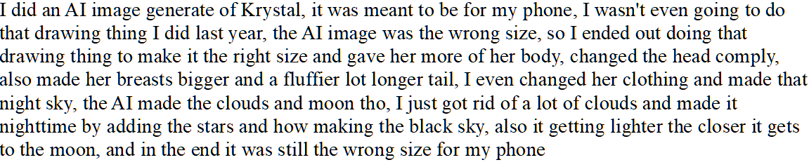 A phone wallpaper of Krystal