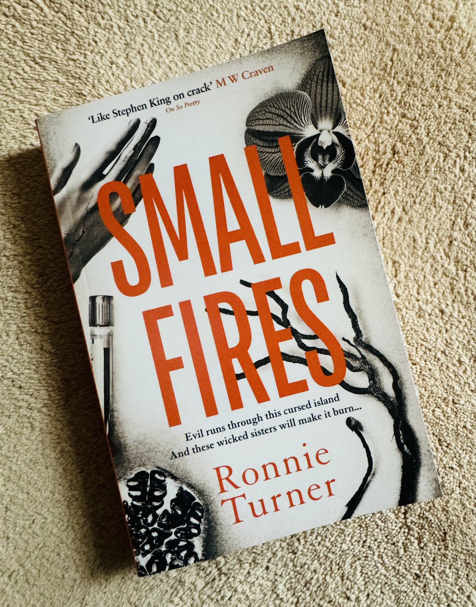 'Literary suspense meets folk horror' 😎 Well that's me sold! #SmallFires by <a href="/Ronnie__Turner/">Ronnie Turner</a> follows two sisters who, accused of murdering their parents, flee to a remote Scottish island... a place where nothing is as it seems. Can't wait! Thanks <a href="/OrendaBooks/">Karen Sullivan 🇺🇦🇨🇦🇬🇧</a> 🙏 Out Feb #BookPost