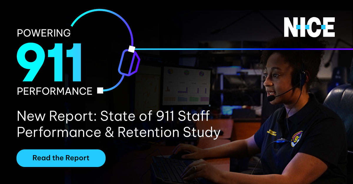 NICE_PublicSafe's tweet image. Is your 911 center struggling with staffing and retention? Download your complimentary copy of the State of 911 Staff Performance and Retention Study Report here: tinyurl.com/mc2hskfn

#911center #staffretention #911QA