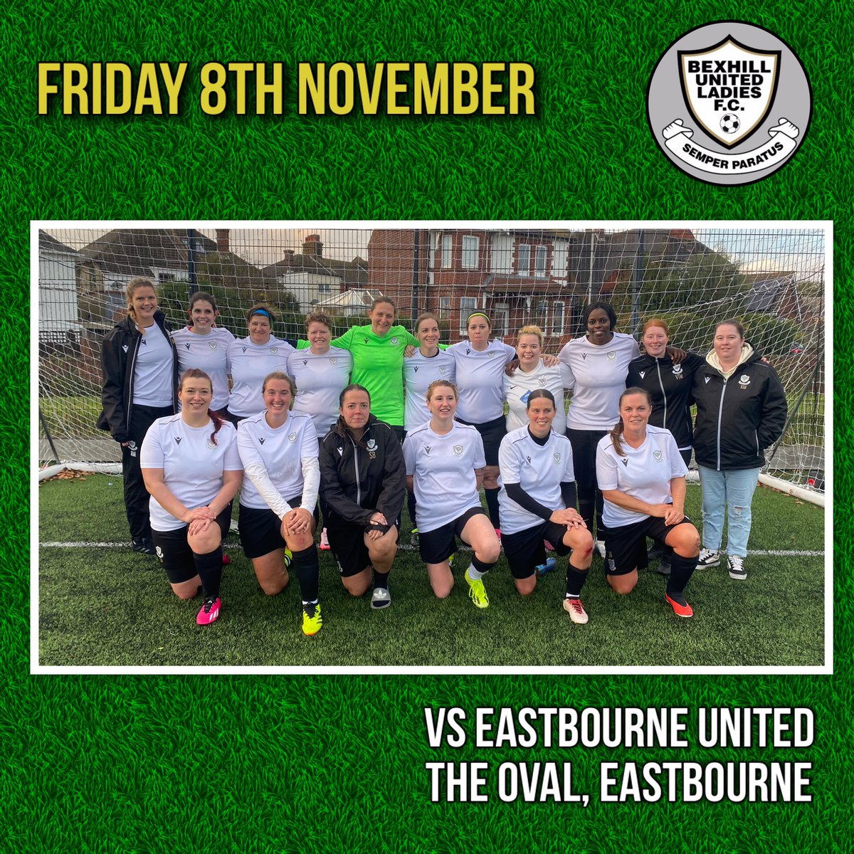 #Bexhill United LFC (08/11) The Flexi team kick off a 5 match club weekend this evening, travelling to Eastbourne United in the Women’s Ultra Flex League

#BULFC