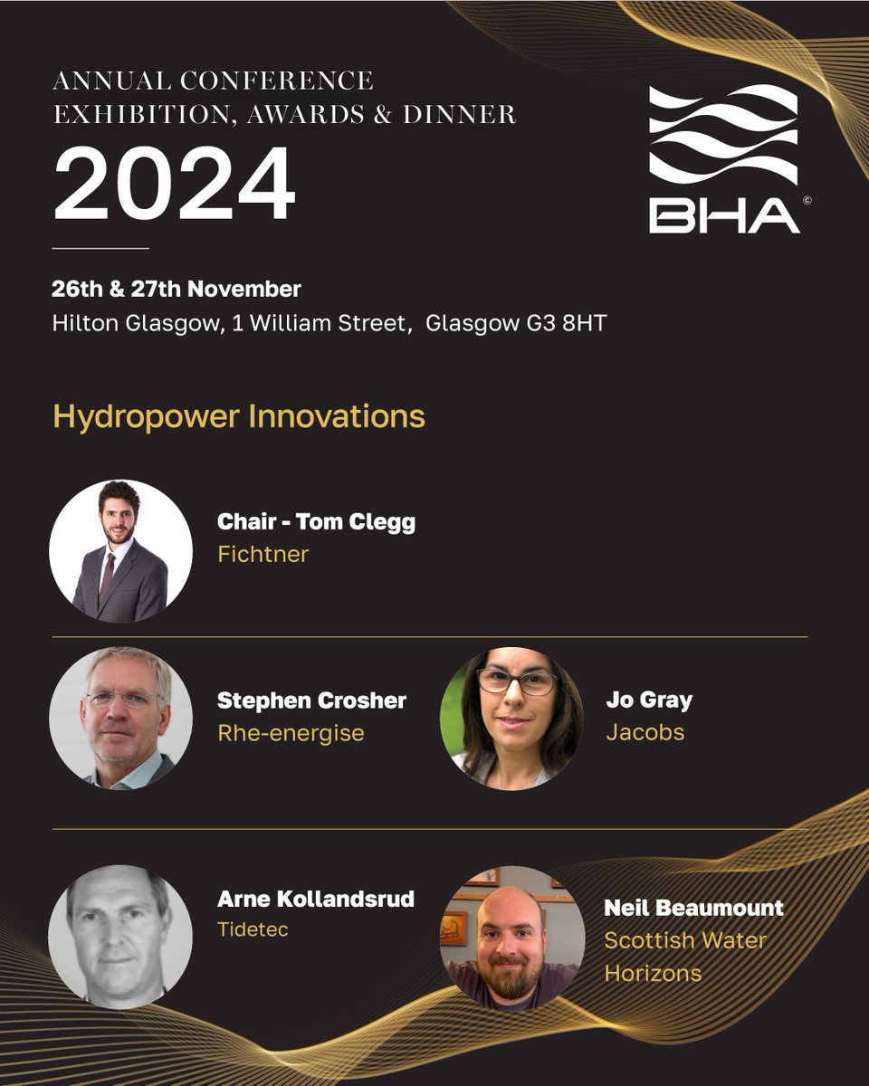 ✨BHA AC 2024: Hydropower Innovations✨

Up next in our Annual Conference is our Hydropower Innovations panel, where they will be discussing the many advances made in the Hydro industry in the past year.

Register for our conference below 👇 events.british-hydro.com