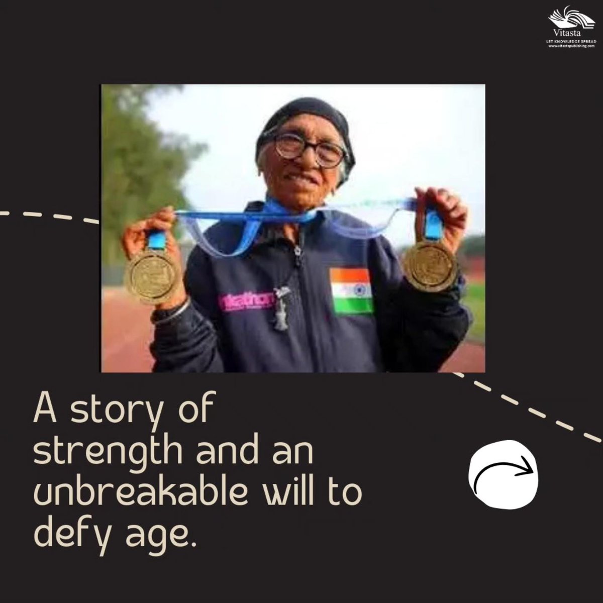 Vitastapublish's tweet photo. Get inspired by Maan Kaur’s journey as we dive into her incredible life and fitness tips. 

#AgeIsJustANumber #MaanKaurInspiration #books #comingsoon #publishinghouse #publishwithus #BookCommunity #reader #bloggersofIndia #indianreaders #indianauthors https://t.co/PH7arHUrKR