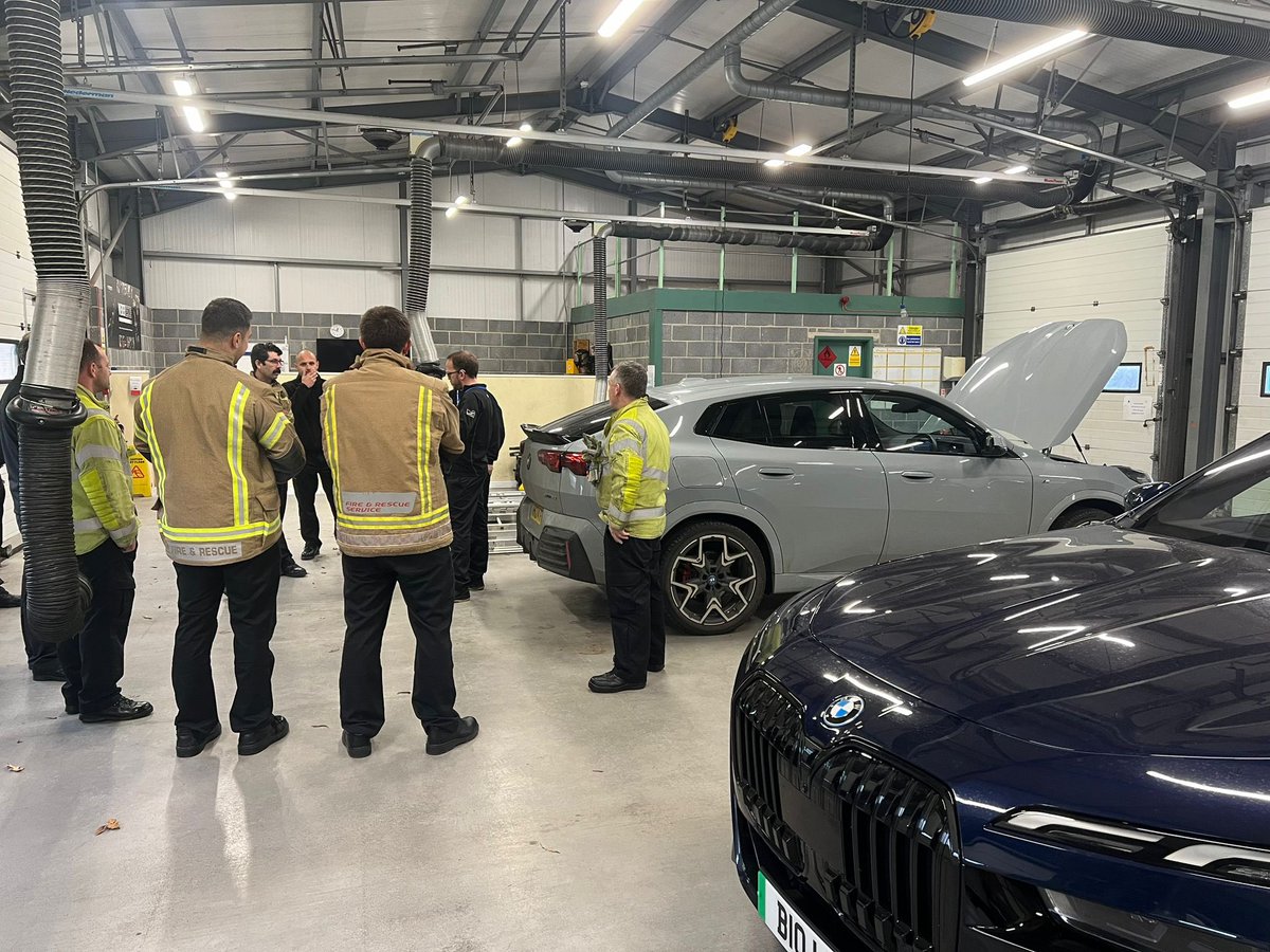 Currently at the centre we have a 2 week Road Traffic Collision  Instructors course on, today the delegates have been looking at EV vehicles, which were kindly brought in by <a href="/dicklovett/">Dick Lovett</a> thank you <a href="/AvonFireRescue/">Avon Fire & Rescue Service</a> <a href="/DSFireUpdates/">Devon and Somerset Fire and Rescue Service</a> <a href="/Glosfire/">Gloucestershire Fire and Rescue Service</a> <a href="/SFJAwards/">SFJ Awards</a>