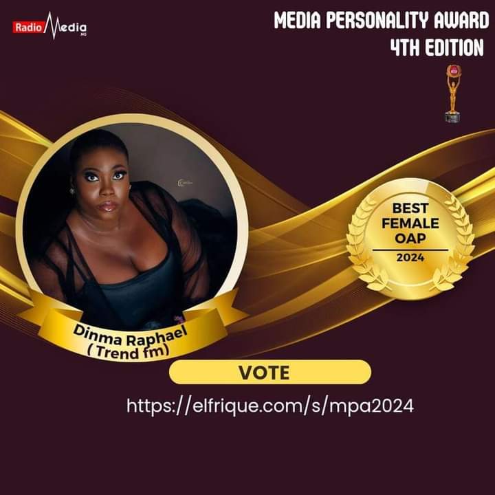 official_degree's tweet photo. Hey, guys, @dinmaraphael was nominated for Best Female OAP of the year, can we pls vote to help her bring this home ?
Here's the link
👇🏾👇🏾 https://t.co/sMFZjcCZKO
#USElection2024 #trendfm https://t.co/RLfJA2CuoA