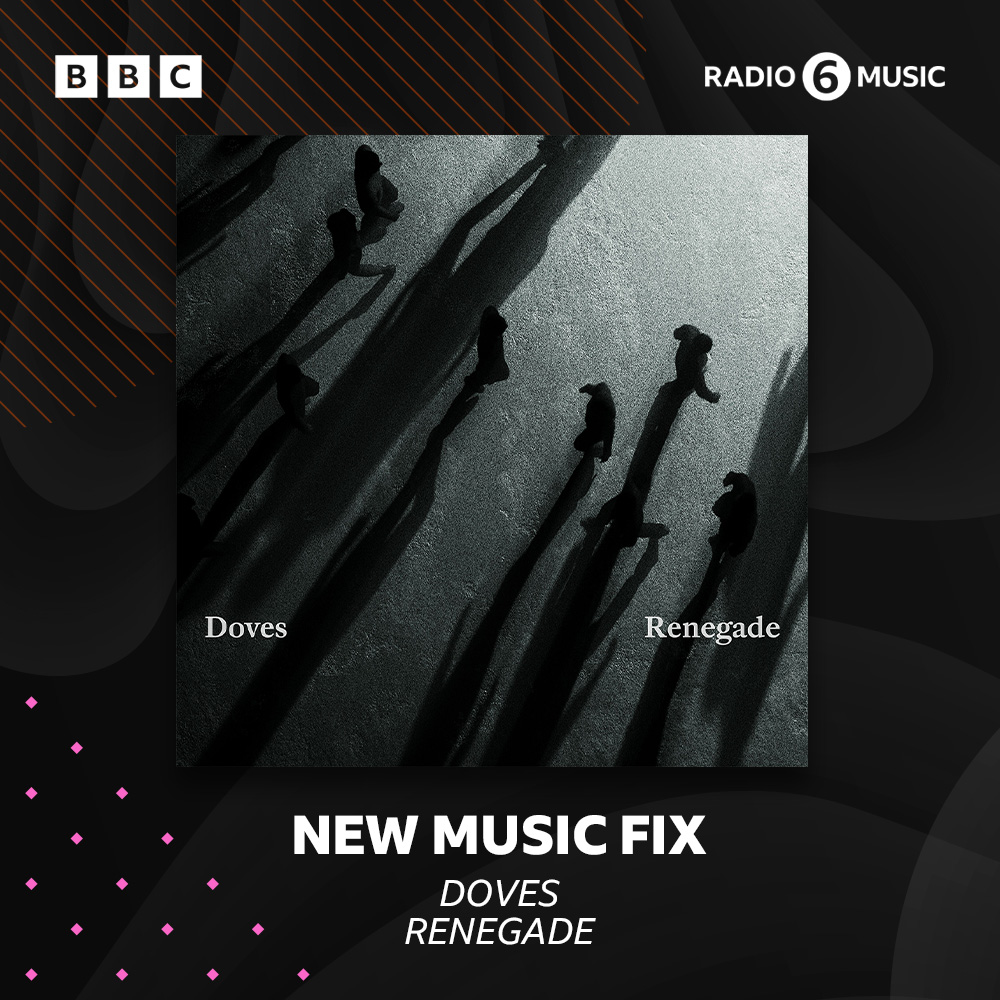 dovesmusicblog's tweet photo. Renegade has been added to New Music Fix on @bbc6music. Listen now https://t.co/VcFeebpshX