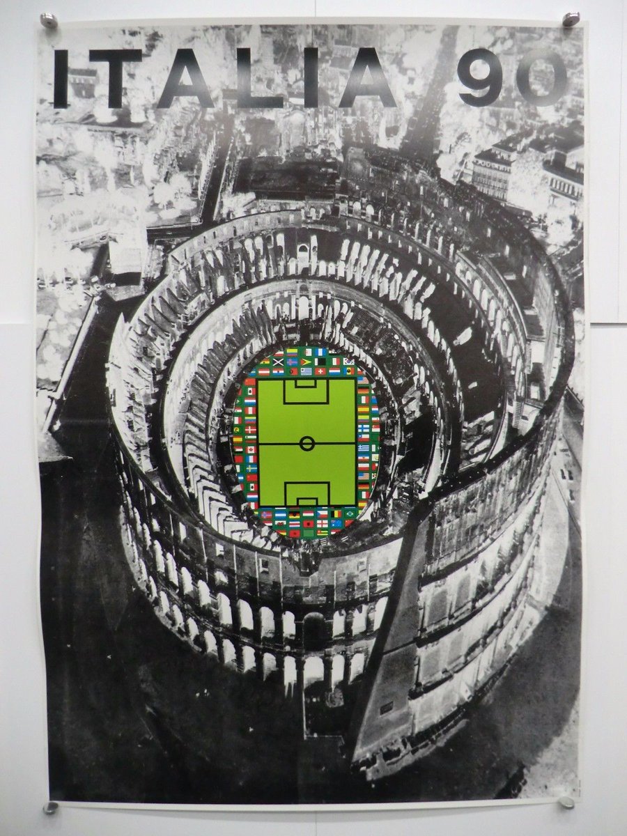 The official poster for Italia '90 🇮🇹