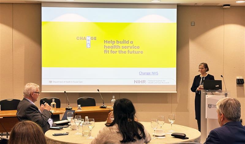 As R&amp;D drives the Government's health and growth missions, we brought together health sector leaders and patients to review progress on our Future-proofing Health Research report recommendations.

One year on, the momentum is building.

Read our report: acmedsci.ac.uk/policy/policy-…