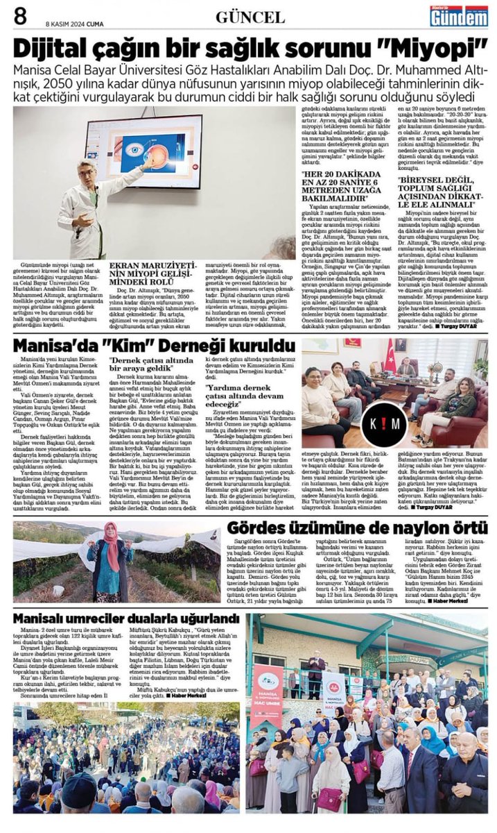 "Flaş! Flaş! Göz doktorları bu gerçeği bilmenizi istemiyor"😵‍💫
Böyle flaş girişlerle, sahte damla pazarlayanlara itibar etmeyin.
Gerçekleri haykırıyoruz:
Çocuklarınızı, en azından ilk 3 yıl, dış mekanlara salın, ekranlardan uzak tutun
Bu gidişle herkes miyop olacak
Demedi demeyin.