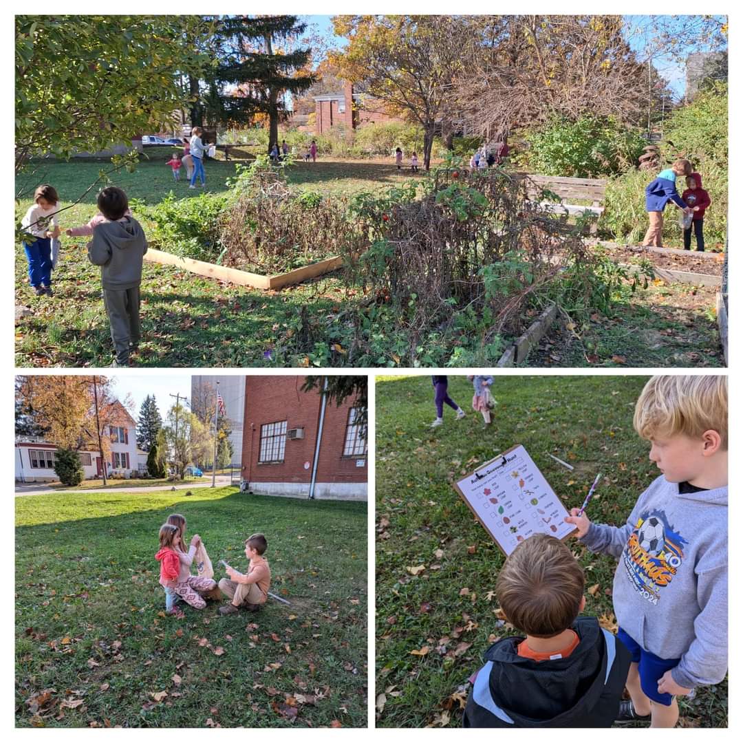 meridian_micro's tweet photo. @MeridianCincy and Meridian Micro School students collaborated for an autumn scavenger hunt at our community garden. https://t.co/OPFX9MbVvM