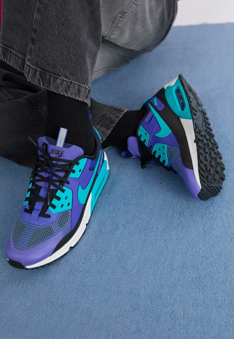 nike air max 90 blue and purple