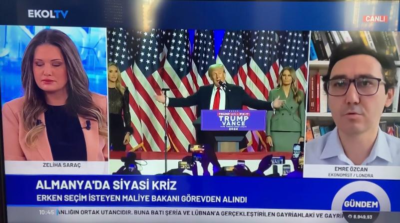 Almanya'daki siyasi durumun olası ekonomik yansımalarını sevgili <a href="/zelihasrc/">zelihasaraç</a> ile 
<a href="/Ekoltvv/">Ekol TV</a> de değerlendirdik.