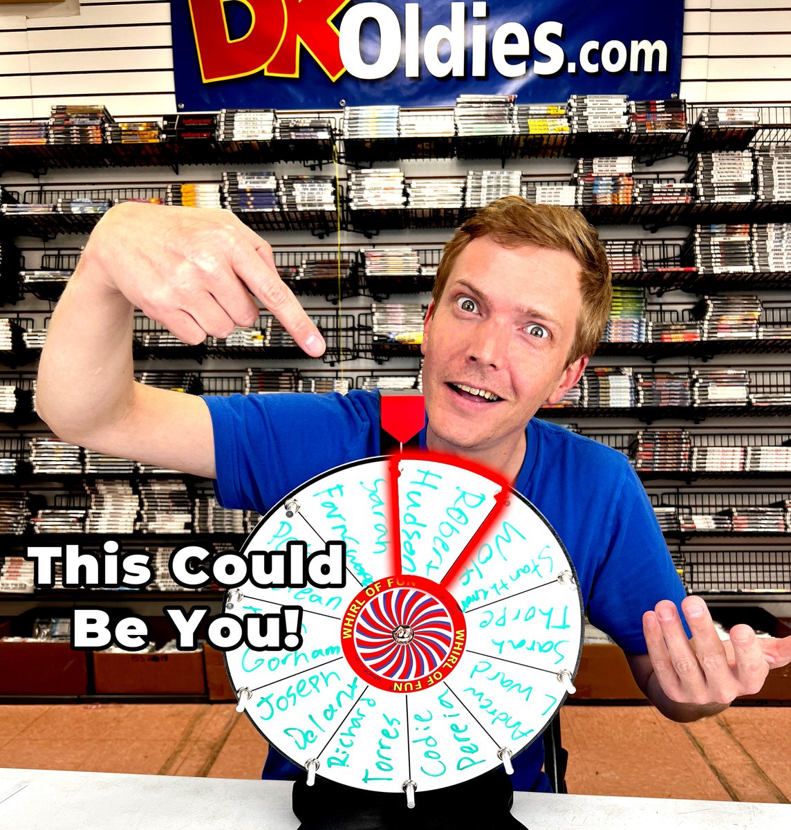 DKOldies's tweet image. Want to win some sweet deals? Come check us out every Monday to Friday at 3PM EST on Facebook and YouTube!

#retrogaming #livestream #spinthewheel #nostalgia #winner #gaming #dkoldies
