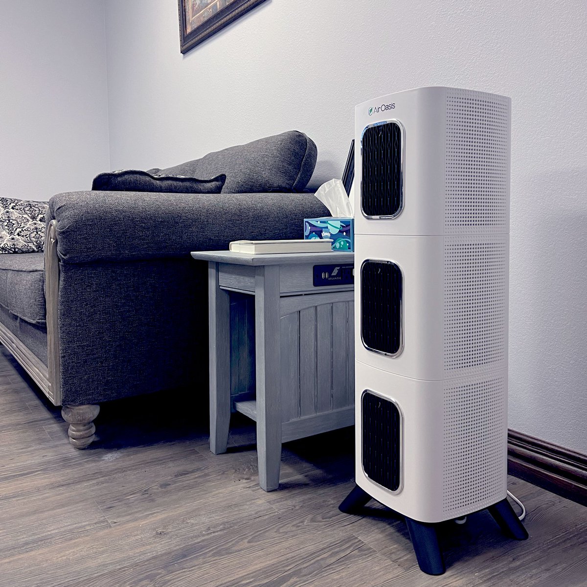 airoasis's tweet photo. Enjoy the quietest air purifier on the market with the iAdaptAir 2.0. Clean air doesn’t have to come with noise! Perfect for your bedroom or office. 😌🌙 #AirOasis #QuietComfort https://t.co/kqXRVNrXj7