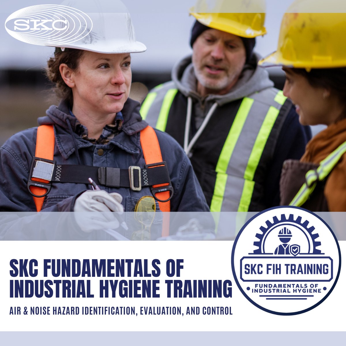 New to #industrialhygiene or looking to strengthen your understanding of #IH principles? Stay tuned here for announcements of SKC Fundamentals of Industrial Hygiene (FIH) trainings in 2025! Want to receive notifications if we're in your area? Click here! bit.ly/3CaEsMO