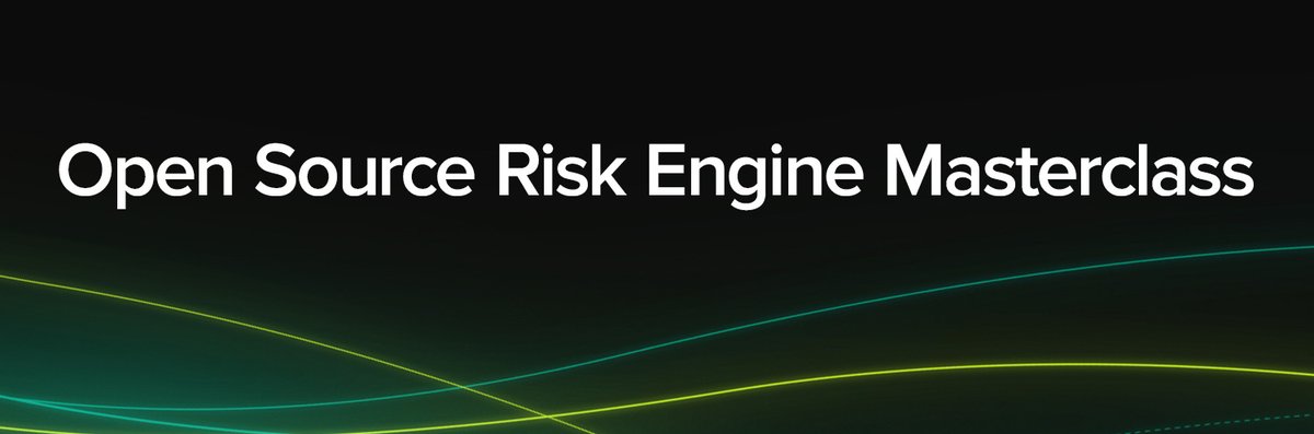 We are now less than a week away from Acadia's Open Source Risk Engine Masterclass, which will be held in New York on Wednesday, November 13.

The event is free to attend. Registration and further information can be found here: hubs.la/Q02XtV9P0