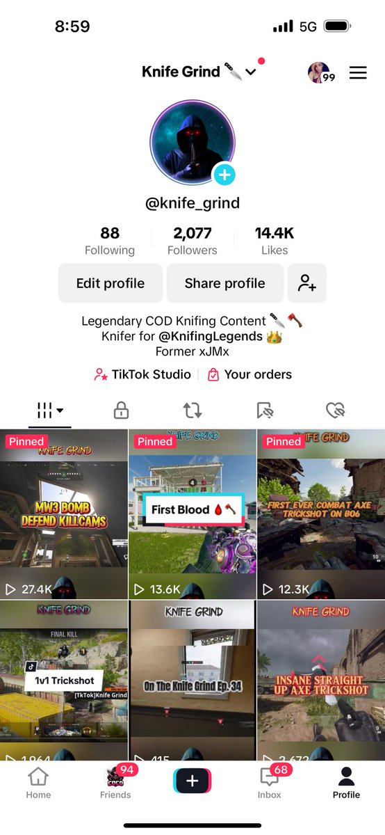 I been going crazy on BO6 trickshoting if you wanna see my content it’s all on TikTok!